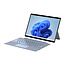 Toetsenbord geschikt voor Microsoft Surface Pro 4/6/7 - QWERTY - Bluetooth Toetsenbord Cover - Met Touchpad en Toetsenbord verlichting - Licht Grijs