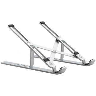 WIWU WiWU - Universele Ergonomische Aluminium Laptop standaard - 11.6 tot 15.4 inch - Zilver