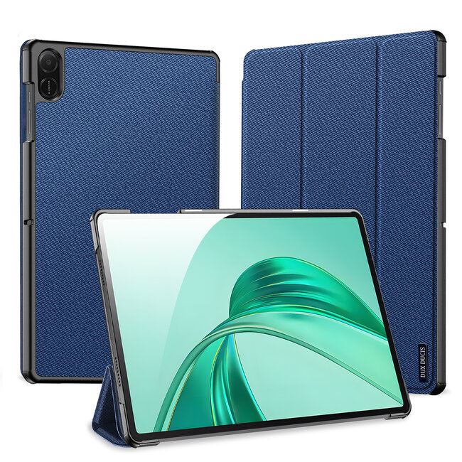 Tablet hoes geschikt voor de Honor Pad X8a - Donker Blauw