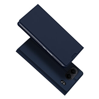 Dux Ducis Dux Ducis - Telefoon Hoesje geschikt voor OnePlus Nord 4 - Skin Pro - Book Case - Donker Blauw