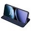 Dux Ducis - Telefoon Hoesje geschikt voor OnePlus Nord 4 - Skin Pro - Book Case - Donker Blauw