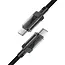 Acefast - USB-C naar USB-C kabel - Oplaadkabel - 1.2 Meter - 480 Mbps - 60W - Nylon - Zwart