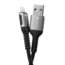 Forcell - USB-A naar Lightning - Universele kabel - Snellader geschikt voor Lightning en USB-A apparaten - 2 Meter - 12W - Zwart