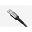 Forcell - USB-A naar Lightning - Universele kabel - Snellader geschikt voor Lightning en USB-A apparaten - 2 Meter - 12W - Zwart