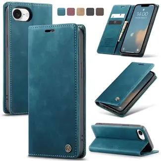 CaseMe Hoesje voor Apple iPhone 16E  - Blauw