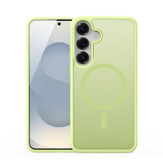 Dux Ducis Hoesje voor Samsung Galaxy S25 Plus  - Licht Groen