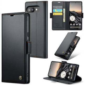 CaseMe Hoesje voor Google Pixel 9a  - Zwart