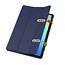 Tablet hoes geschikt voor de Samsung Galaxy Tab S10 FE Plus (2025) - Donker Blauw