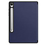 Tablet hoes geschikt voor de Samsung Galaxy Tab S10 FE Plus (2025) - Donker Blauw