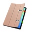 Tablet hoes geschikt voor de Samsung Galaxy Tab S10 FE Plus (2025) - Rose Goud
