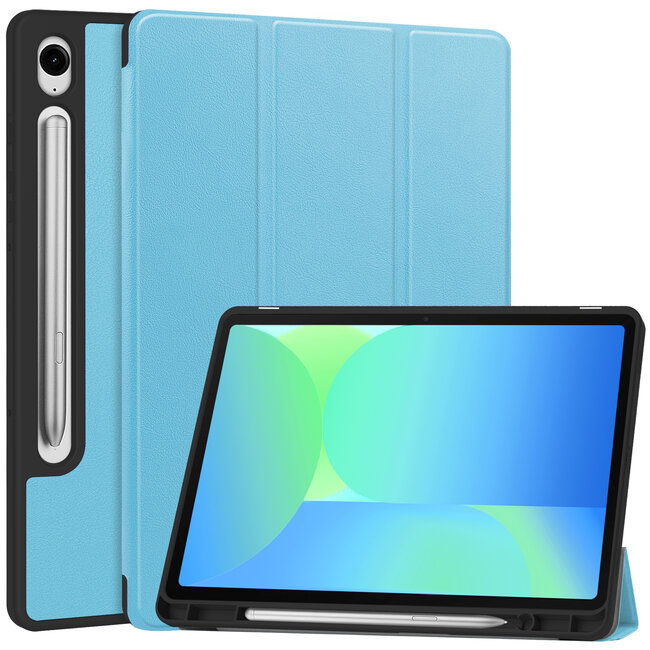 Tablet hoes geschikt voor de Samsung Galaxy Tab S10 FE Plus (2025) - Licht Blauw