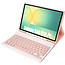 Bluetooth Toetsenbord hoes geschikt voor Samsung Galaxy Tab S10 FE (2025) - 10.9 Inch - QWERTY - Auto Wake/Sleep functie - Met Pencil Houder - Touchpad - Roze