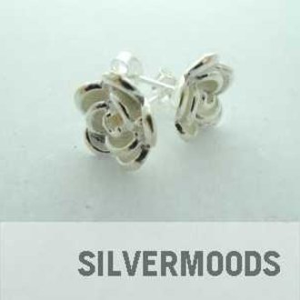 OZ0070 OORSTEKER Ag925 9MM BLOEM