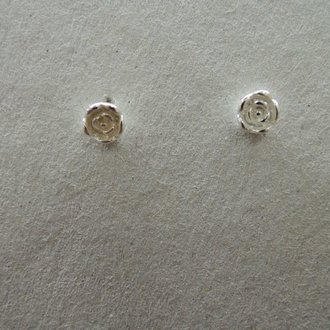 OZ0629 OORSTEKER Ag925 5MM BLOEM