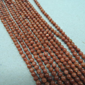 9216 GOUDSTEEN BRUIN 2.5MM ROND