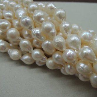 9872 ZOETWATERPAREL WIT 9MM RIJST