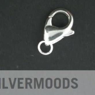 LOKA16 KARABIJNSLOT ( 10 stuks) Ag925 16MM