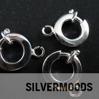 LOCK3 VEERSLOT(3 stuks) Ag925 15MM ROND