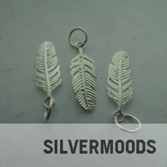 PE181 ONDERDEEL BEDEL(10 stuks) Ag925 16MM PLUIM MET OOG