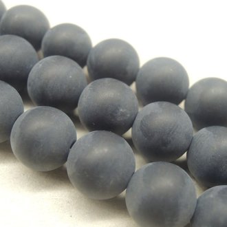 5807 ONIX ZWART 8MM ROND ZWART MAT