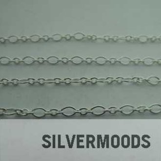 CHFIRRO40X KETTING PER METER Ag925 2MM PER 2 METER RONDE+OVALEN SCHAKEL RONDE DRAAD