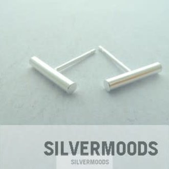 HY-OZ0017 OORSTEKER Ag925 10MM STAAFJE