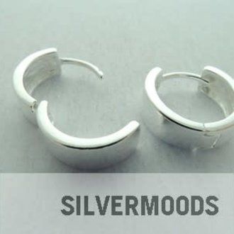 HY-OZ0042 CREOOL Ag925 14MM DIAMETER 4MM BREED ROND