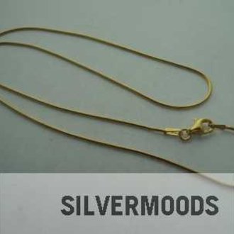 GPCHSN45 (per 3 stuks)   SNAKE Ag925 VERGULD 1MM 45CM