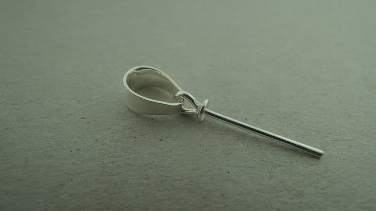 PE131 HANGER KAPJE(10 stuks) 3MM MET PIN 14MM EN BEUGEL 8MM
