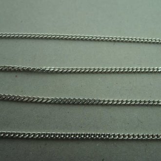 CHGD050 (per 2 meter) KETTING Ag925 GOURMET SCHAKEL 1.5MM