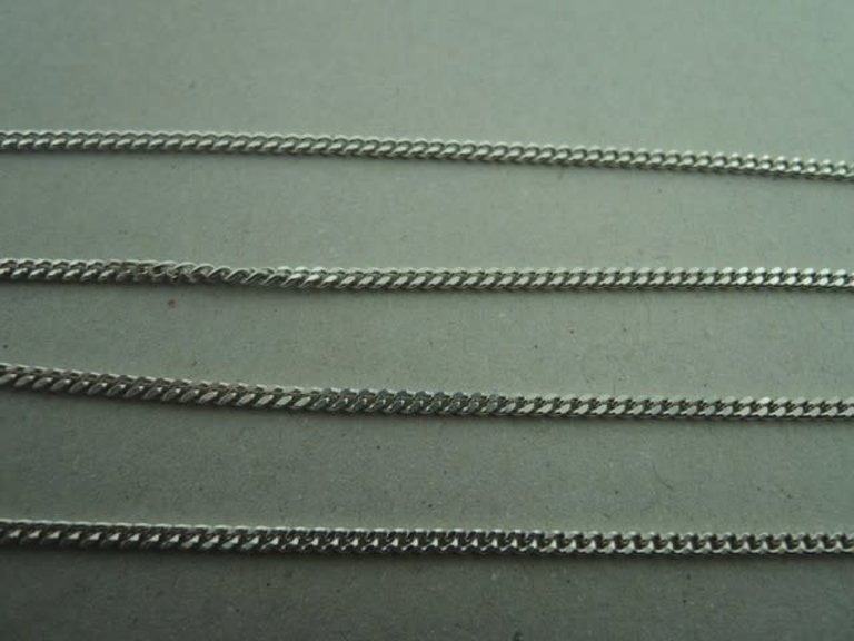 CHGD050 (per 2 meter) KETTING Ag925 GOURMET SCHAKEL 1.5MM