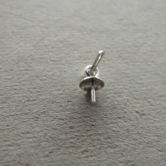 PE259 KAP MET OOG Ag925 (per 20 st) 4MM MET OOG