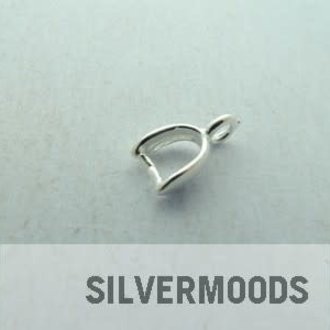 PE226 HANGER MET OOG (per 10 stuks) Ag925 8MM