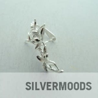 PE232 HANGER MET FANTASIE (per stuks) Ag925 18MM