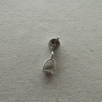 PE143 HANGER MET BEUGEL(per 10 stuks) Ag925 10MM