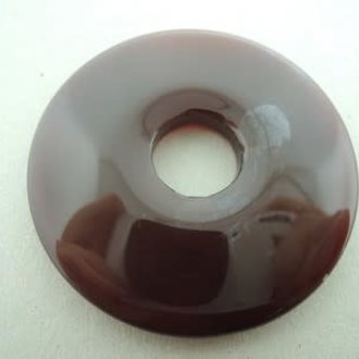 SG0007 STUKGOED PER STUK CARNEOOL ORANJE RONDEL  50MM