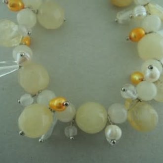 KZ0060 KETTING GEEL +-42CM