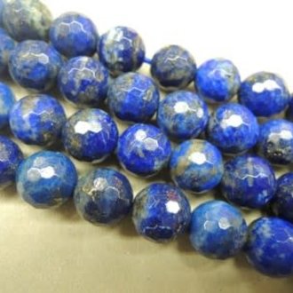 9926 KRAAL LAPIS LAZULI BLAUW 8MM ROND FACET