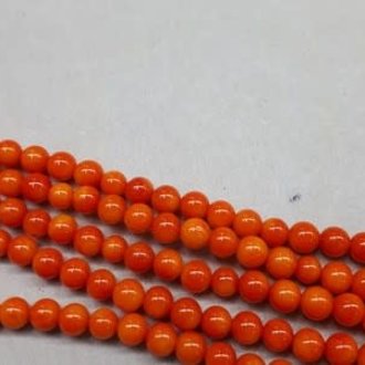 9960 KRAAL KORAAL ORANJE 5MM ROND