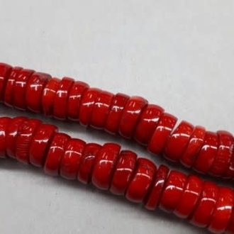 9961 KRAAL KORAAL ROOD +-12MM SCHIJFJE