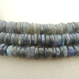 9968 LABRADORIET RONDEL GRIJS 6MM