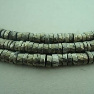 9972 PYRIET RONDEL GOUD 5MM FACET