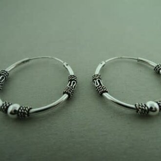 RB-EA0061 CREOOL ETNISCH 25MM x 1.5MM (Ag 925)