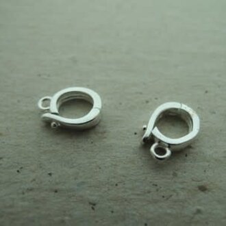 LODI01 SLOT CLIP (PER 5 STUKS) Ag925 11MM