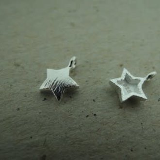 PE290 HANGER MET OOG (PER 5 ST) Ag925 STER 8MM