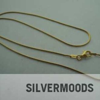 GPCHSN50 (per 3 stuks)   SNAKE Ag925 VERGULD 1.1MM 50CM