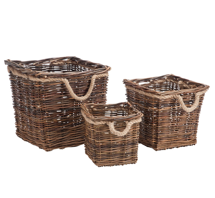 square rope basket