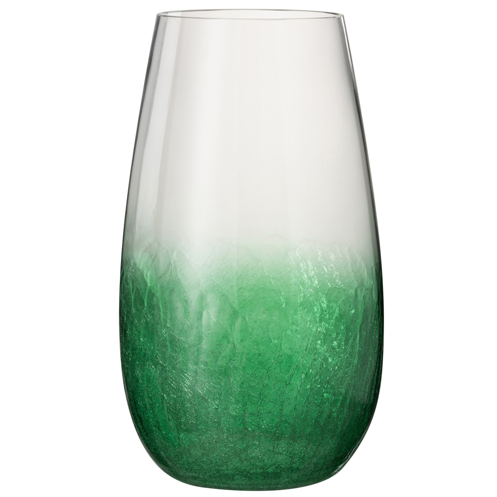 J-Line Windlicht Glas Bol High green - Large