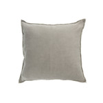 J-Line Cushion Linen Square Washed - Green