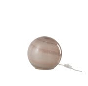 J-Line Table lamp Glass Ball Marble Pink - Small